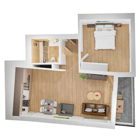 Modern - Free Parking Appartement