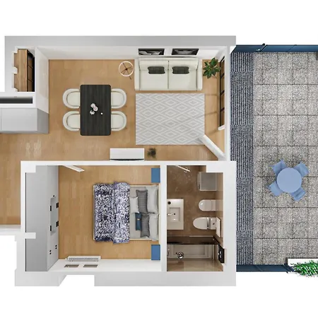 Modern - Free Parking Appartement *