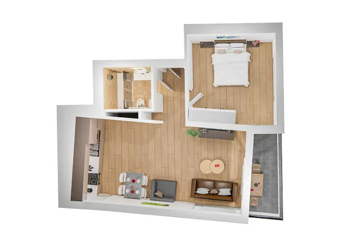 Modern - Free Parking Apartamento